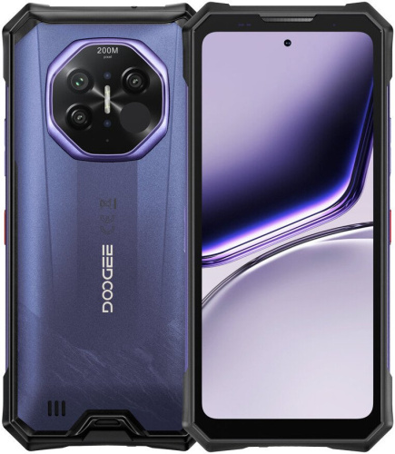 Смартфон Doogee S300 Plus Thermal 12GB/1TB фиолетовый
