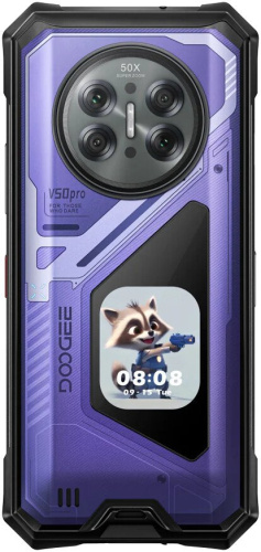 Смартфон Doogee V50 Pro 16GB/1TB фиолетовый