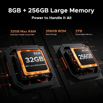 Смартфон Doogee Fire 5 Ultra 6GB/128GB Серый